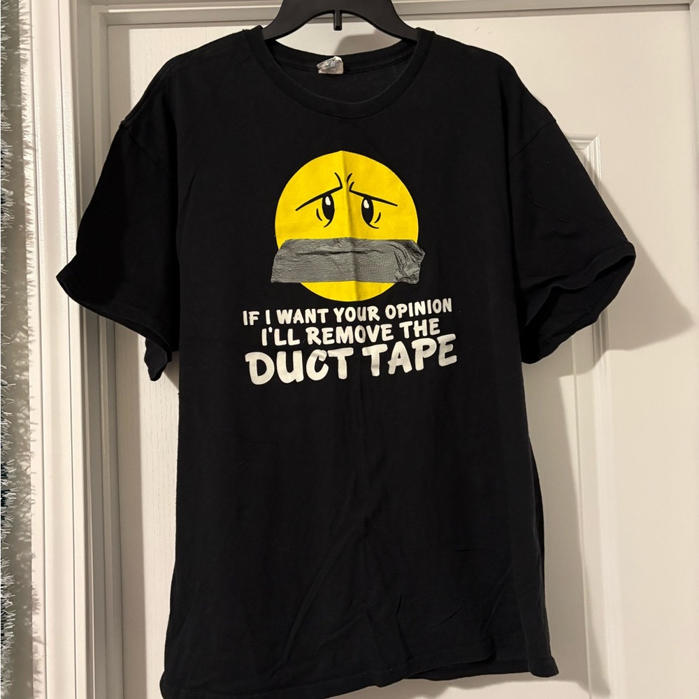 Men’s Duct Tape Humor T-Shirt